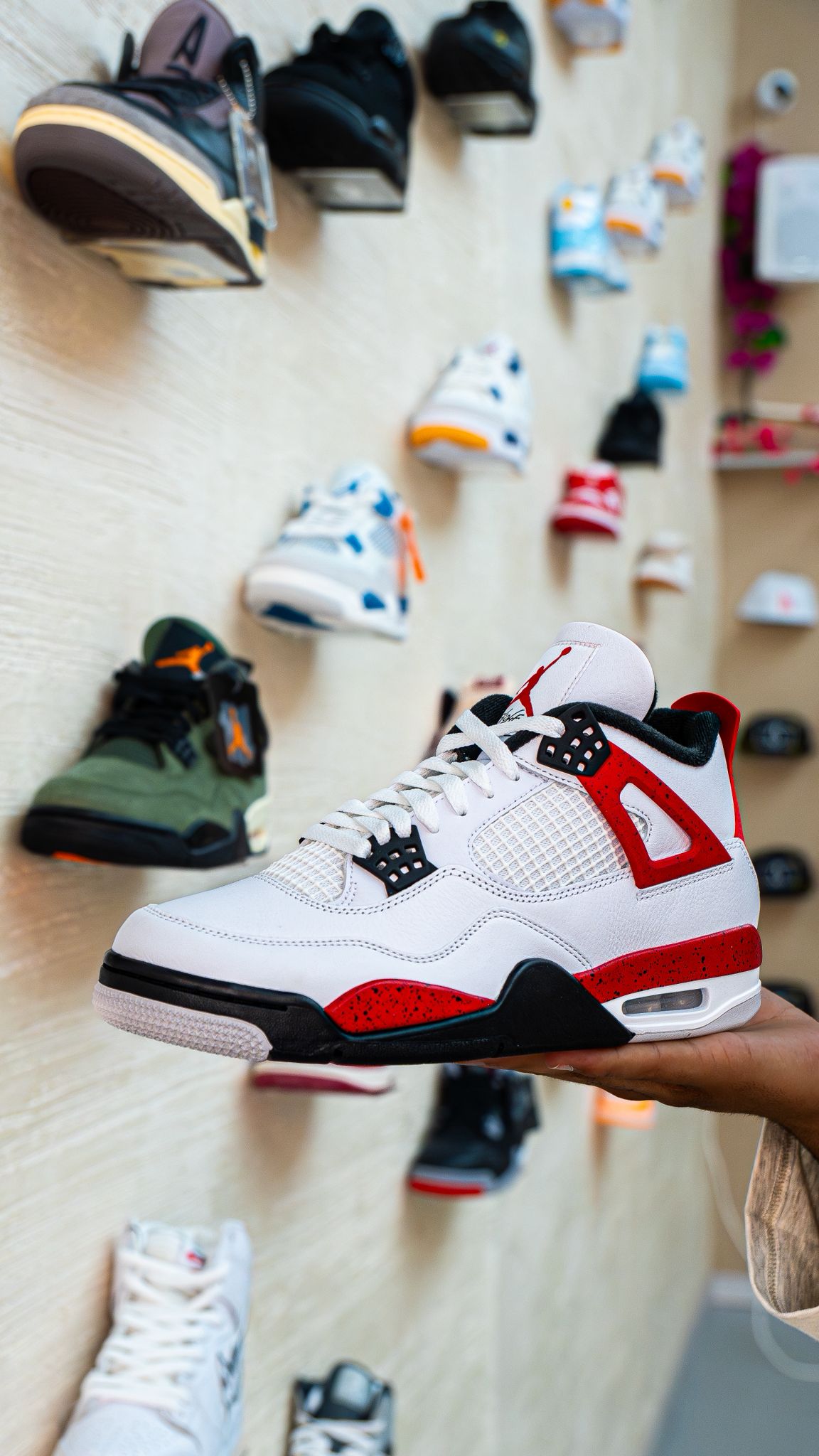 Jordan 4 Retro Red Cement